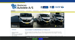 Desktop Screenshot of brdr-autodele.dk